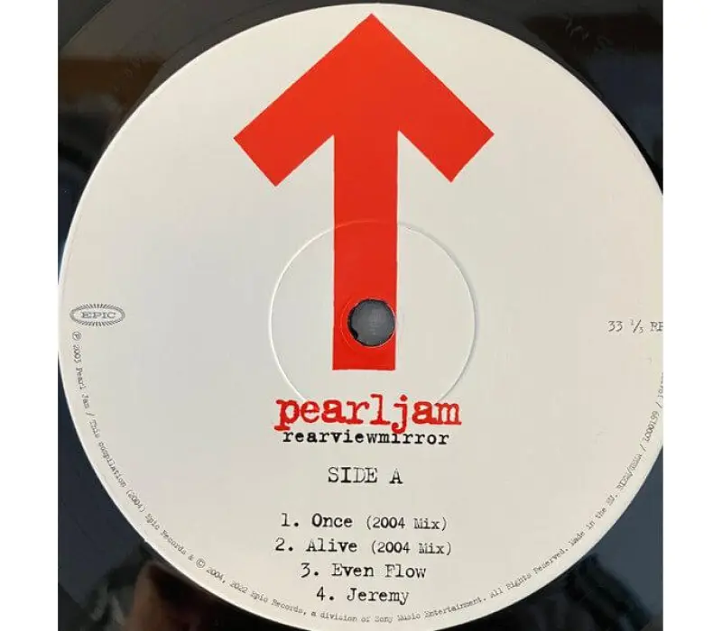 Виниловая пластинка Pearl Jam – Rearviewmirror (Greatest Hits 1991-2003: Volume 1), Kinodrive.kz — фото 5