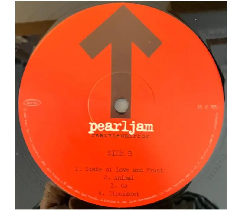 Виниловая пластинка Pearl Jam – Rearviewmirror (Greatest Hits 1991-2003: Volume 1), Kinodrive.kz — фото 6