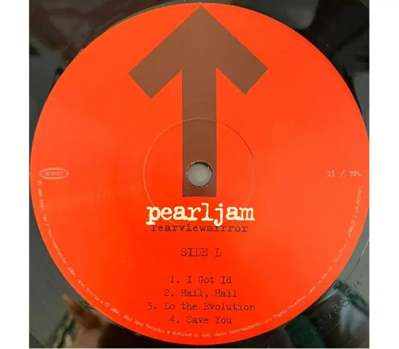 Виниловая пластинка Pearl Jam – Rearviewmirror (Greatest Hits 1991-2003: Volume 1), Kinodrive.kz — фото 8