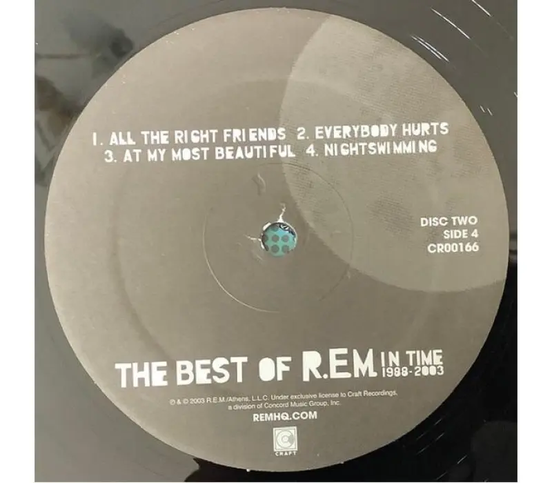 Виниловая пластинка R.E.M. – The Best Of R.E.M. In Time 1988-2003, Kinodrive.kz — фото 3