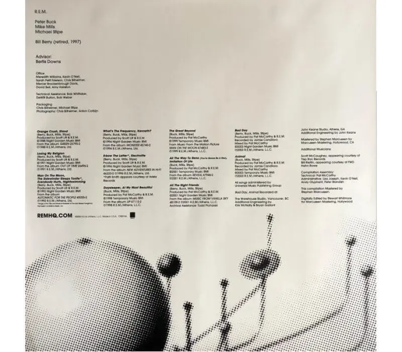 Виниловая пластинка R.E.M. – The Best Of R.E.M. In Time 1988-2003, Kinodrive.kz — фото 5