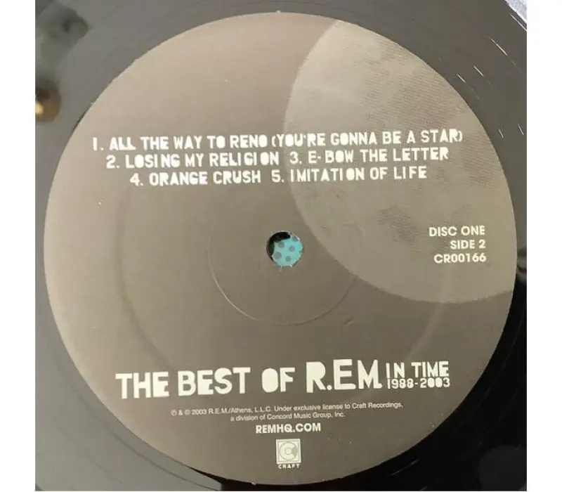 Виниловая пластинка R.E.M. – The Best Of R.E.M. In Time 1988-2003, Kinodrive.kz — фото 6