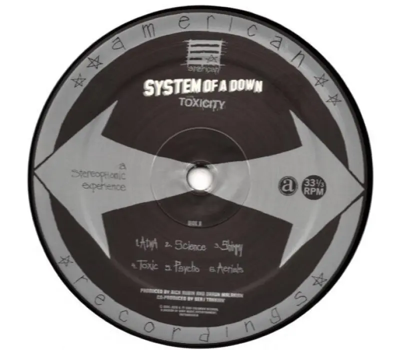 Виниловая пластинка System Of A Down – Toxicity, Kinodrive.kz — фото 4