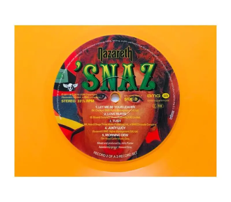 Виниловая пластинка Nazareth – Snaz, Kinodrive.kz — фото 13