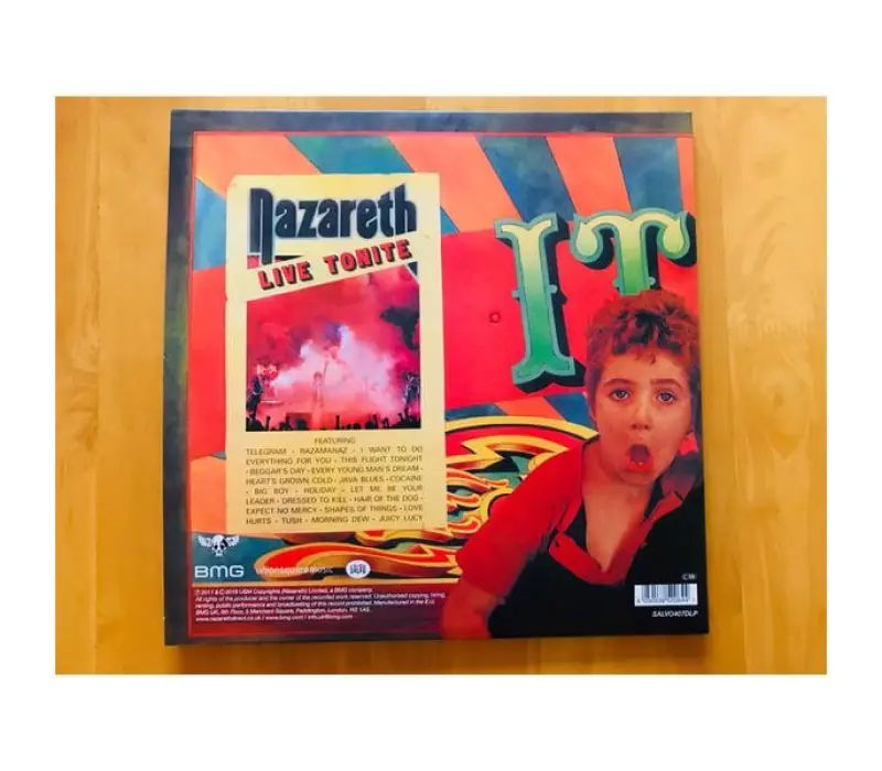 Виниловая пластинка Nazareth – Snaz, Kinodrive.kz — фото 3