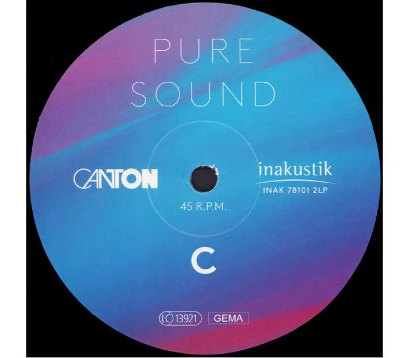 Виниловая пластинка Inakustik - Canton Reference Check-Vol.1, Kinodrive.kz — фото 2