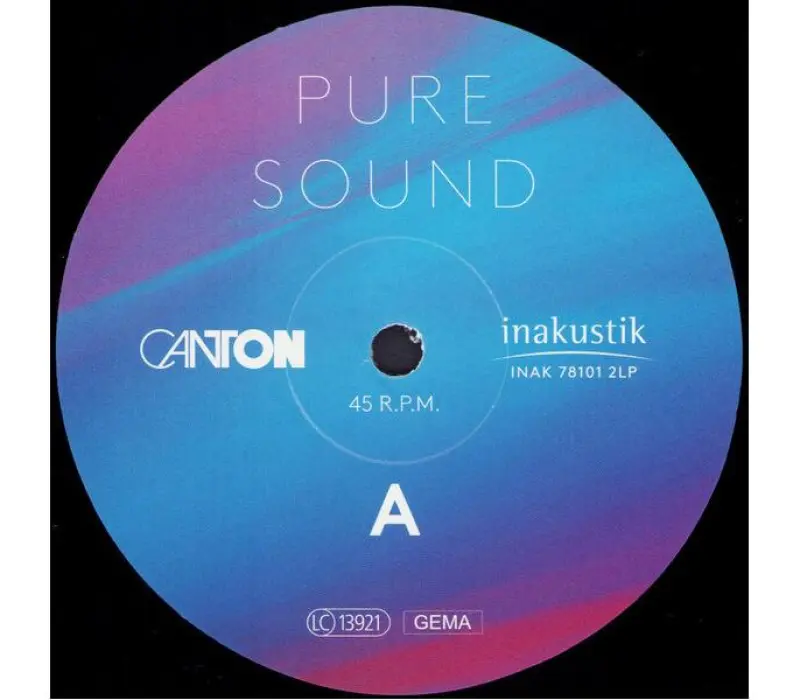 Виниловая пластинка Inakustik - Canton Reference Check-Vol.1, Kinodrive.kz — фото 5