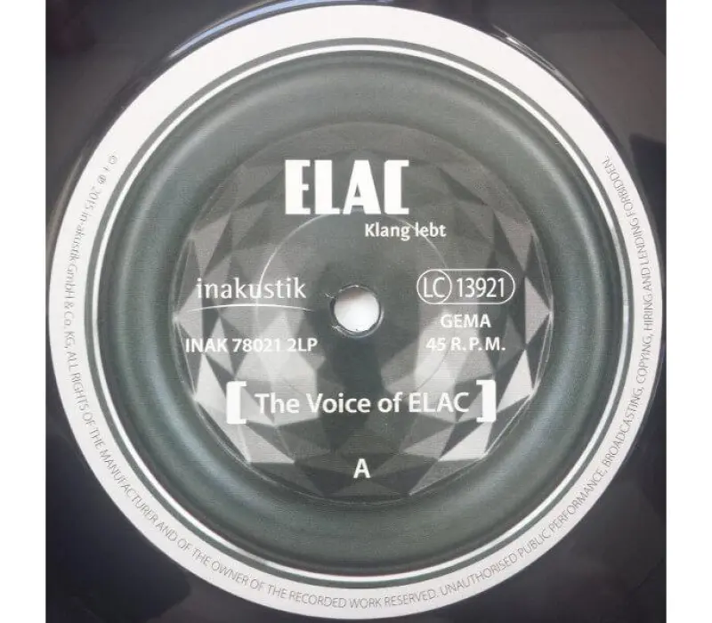 Виниловая пластинка Inakustik - The Voice Of Elac, Kinodrive.kz — фото 3