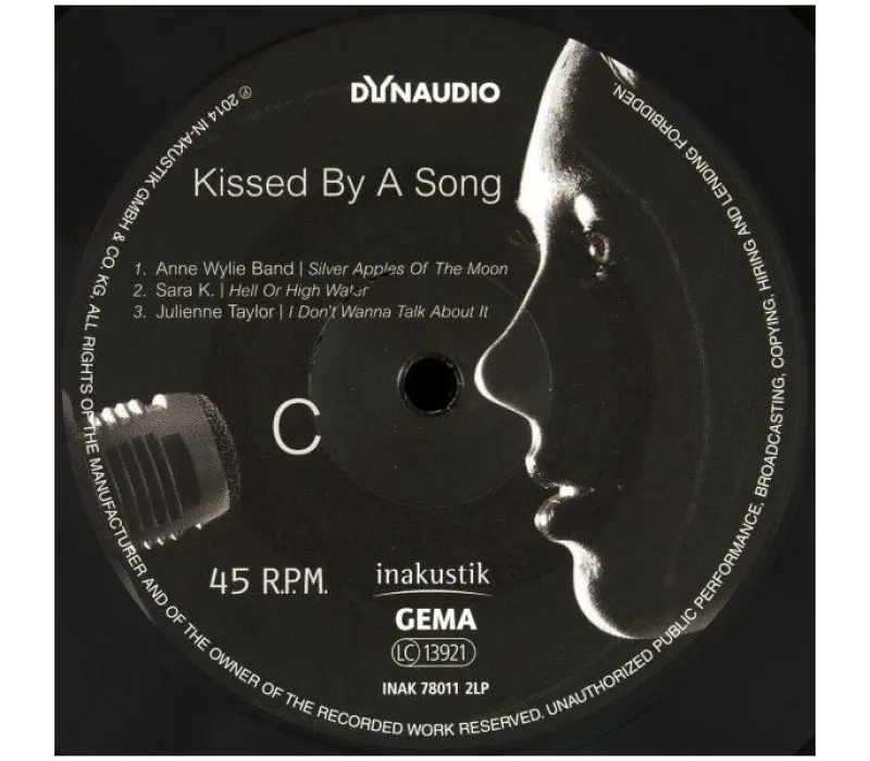 Виниловая пластинка Inakustik - Dynaudio - Kissed By A Song, Kinodrive.kz — фото 7