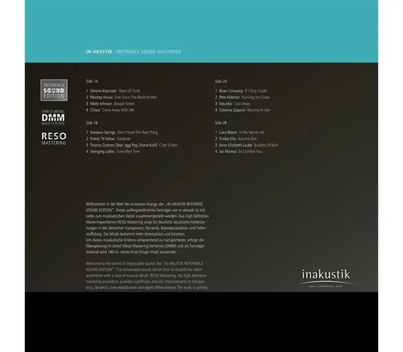 Виниловая пластинка Inakustik - Great Ballads, Kinodrive.kz — фото 2