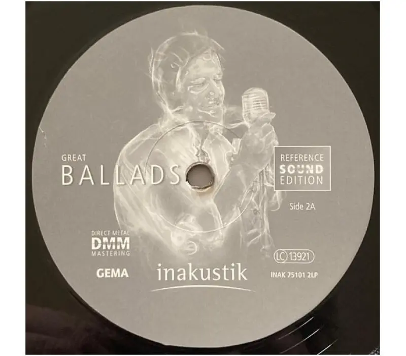 Виниловая пластинка Inakustik - Great Ballads, Kinodrive.kz — фото 4