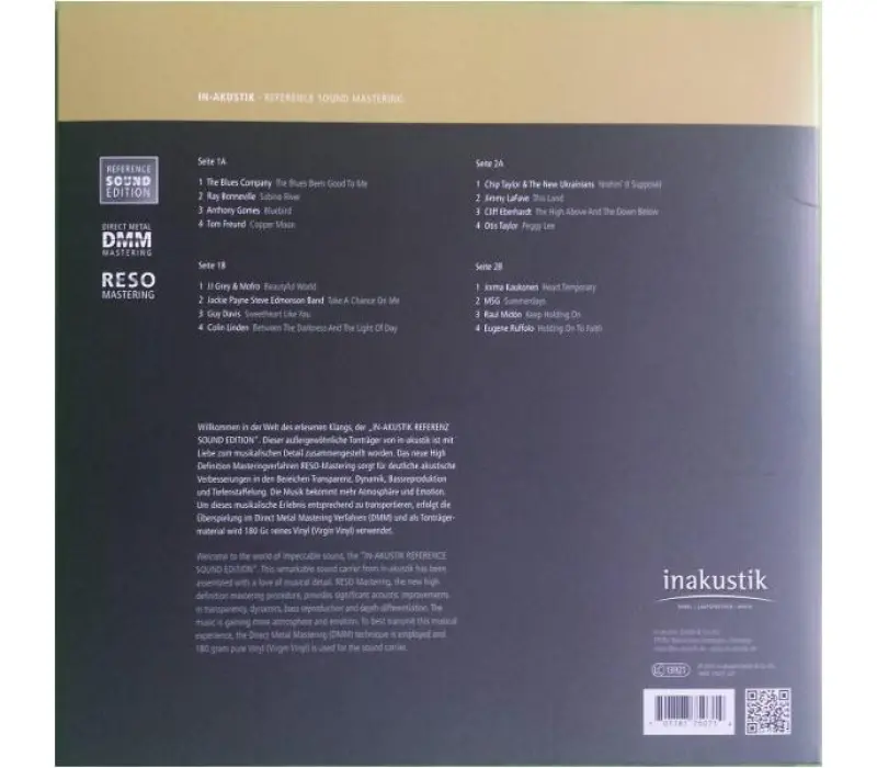 Виниловая пластинка Inakustik - Great Men Of Song, Kinodrive.kz — фото 8