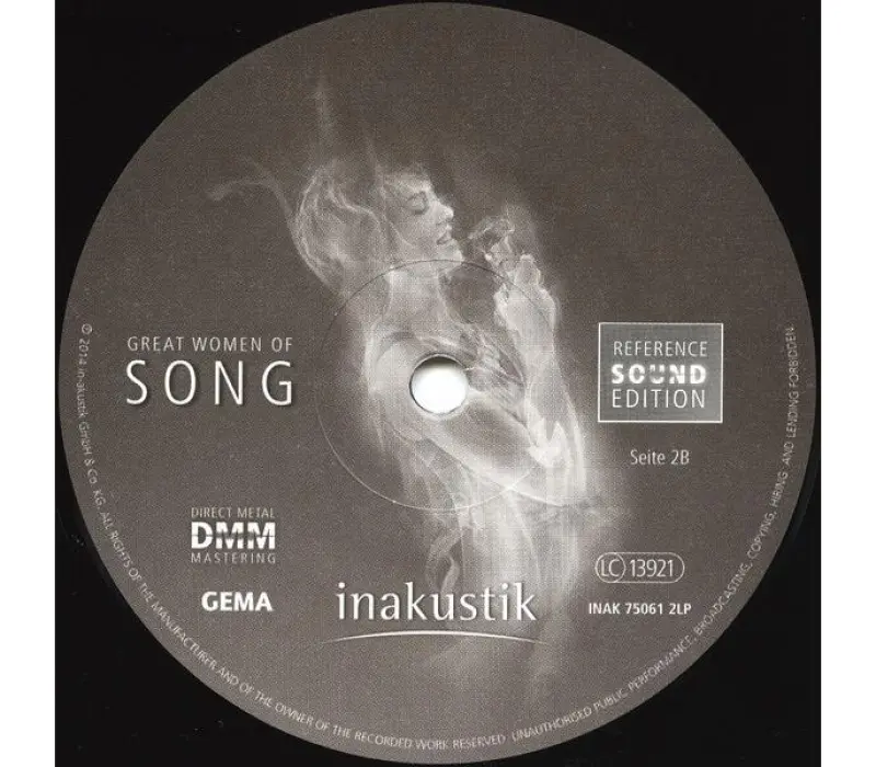 Виниловая пластинка Inakustik - Great Women Of Song, Kinodrive.kz — фото 3