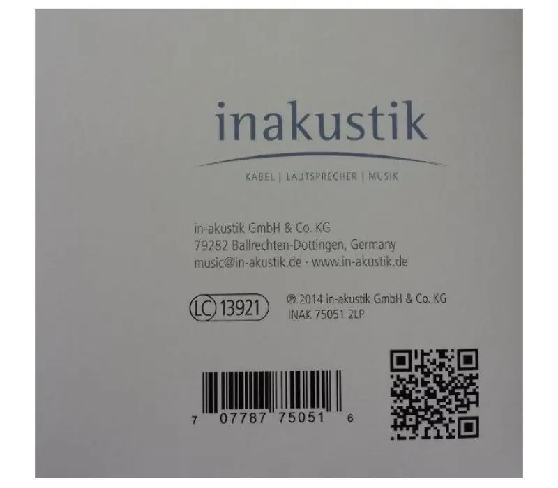 Виниловая пластинка Inakustik - Reference Soundcheck, Kinodrive.kz — фото 3