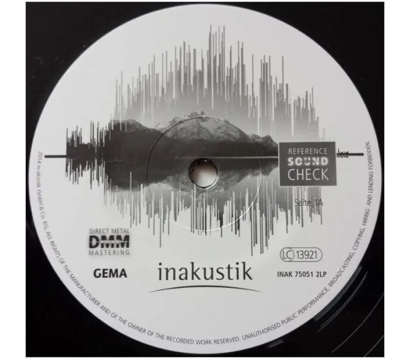 Виниловая пластинка Inakustik - Reference Soundcheck, Kinodrive.kz — фото 5