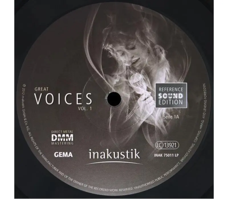 Виниловая пластинка Inakustik - Great Voices,Vol.1, Kinodrive.kz — фото 5