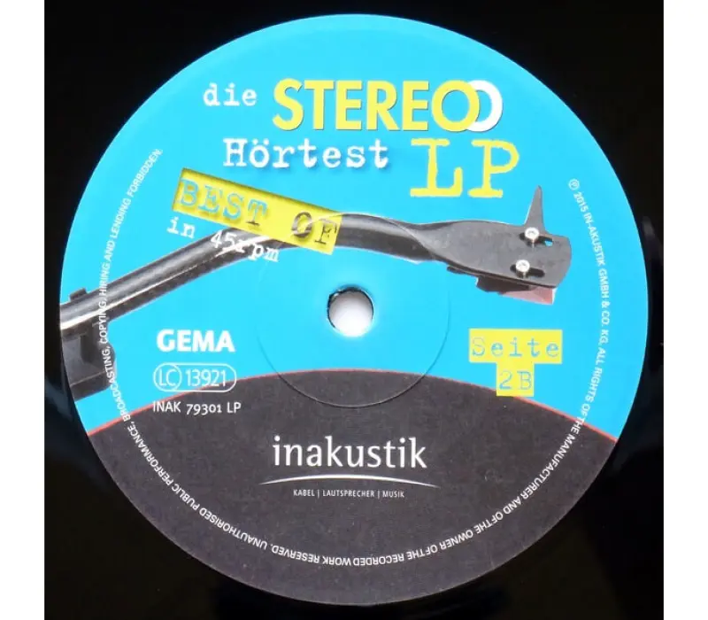 Виниловая пластинка Inakustik -  Various Artists - Die Stereo Hortest, Kinodrive.kz — фото 2