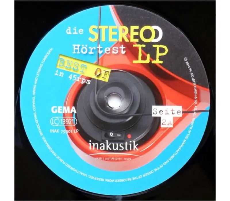 Виниловая пластинка Inakustik -  Various Artists - Die Stereo Hortest, Kinodrive.kz — фото 3