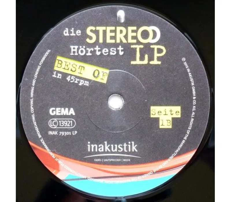 Виниловая пластинка Inakustik -  Various Artists - Die Stereo Hortest, Kinodrive.kz — фото 4