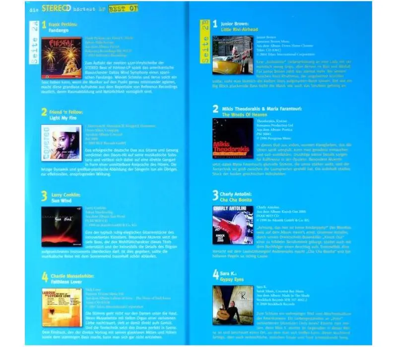 Виниловая пластинка Inakustik -  Various Artists - Die Stereo Hortest, Kinodrive.kz — фото 6