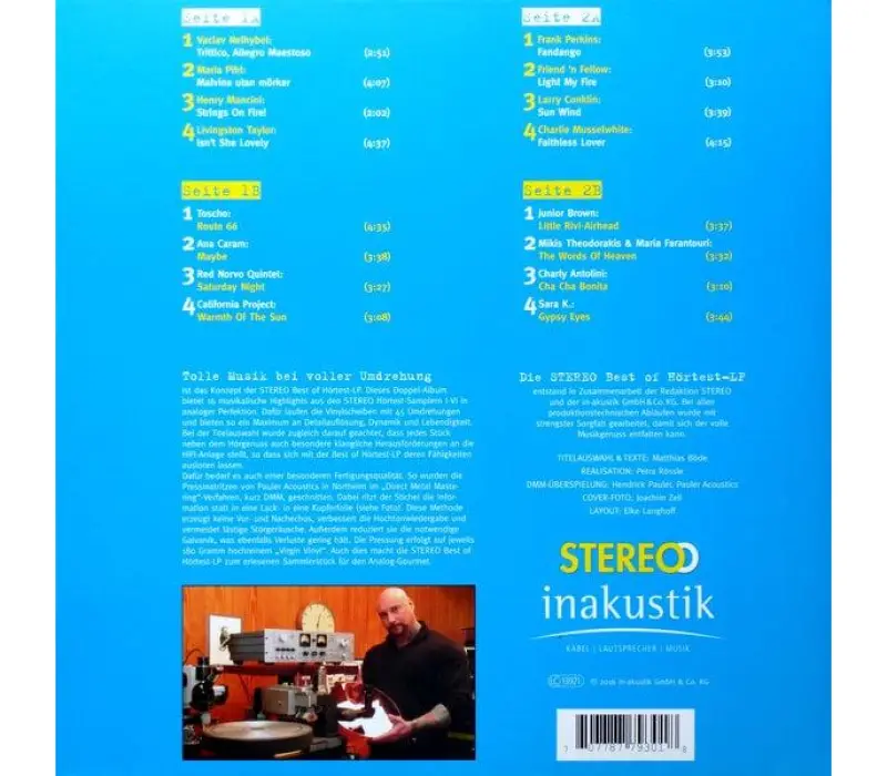 Виниловая пластинка Inakustik -  Various Artists - Die Stereo Hortest, Kinodrive.kz — фото 8