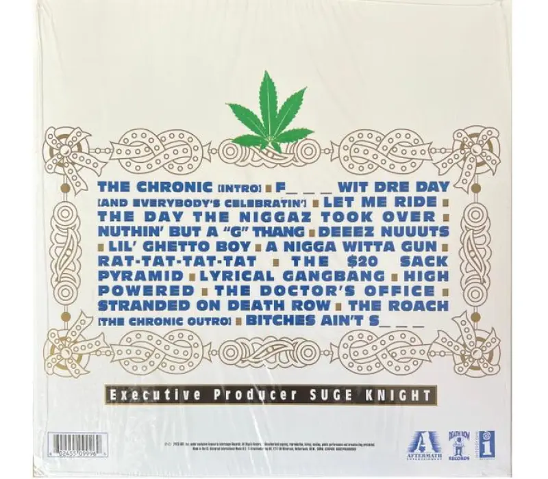Виниловая пластинка Dr. Dre – The Chronic, Kinodrive.kz — фото 2