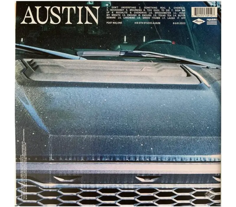 Виниловая пластинка Post Malone – Austin, Kinodrive.kz — фото 2