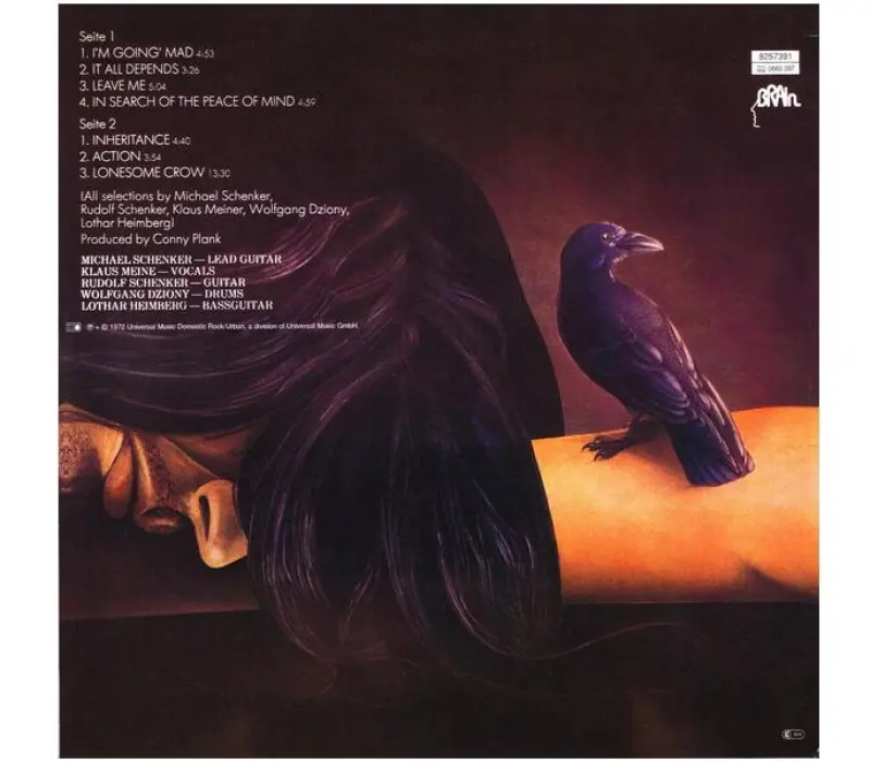 Виниловая пластинка Scorpions – Lonesome Crow, Kinodrive.kz — фото 2