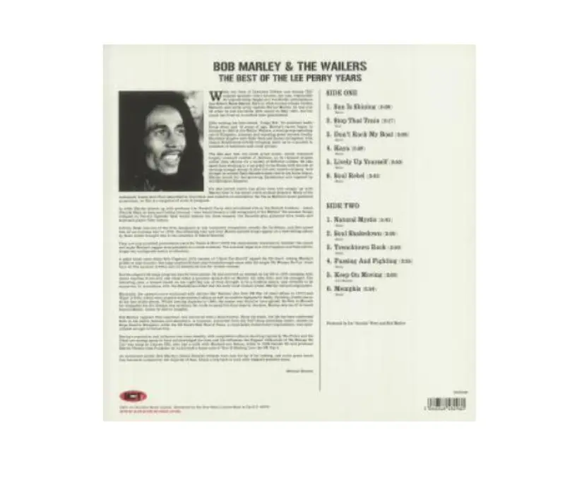 Виниловая пластинка Bob Marley & The Wailers – The Best Of Lee Perry Years, Kinodrive.kz — фото 3