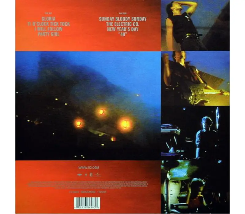 Виниловая пластинка U2 – Live "Under A Blood Red Sky", Kinodrive.kz — фото 2