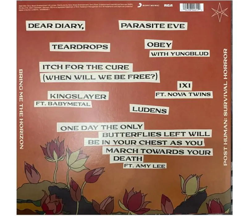 Виниловая пластинка Bring Me The Horizon – Post Human: Survival Horror, Kinodrive.kz — фото 2