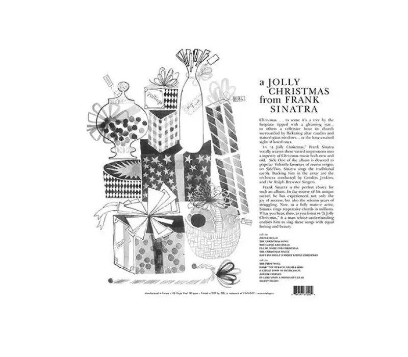 Виниловая пластинка Frank Sinatra – A Jolly Christmas From Frank Sinatra, Kinodrive.kz — фото 2