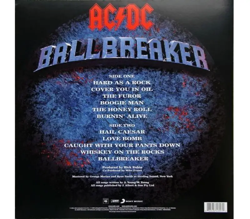 Виниловая пластинка AC/DC – Ballbreaker, Kinodrive.kz — фото 2