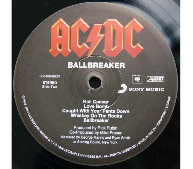 Виниловая пластинка AC/DC – Ballbreaker, Kinodrive.kz — фото 4