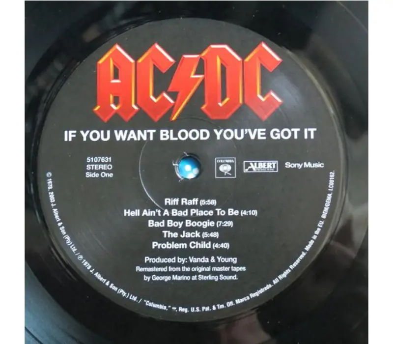 Виниловая пластинка AC/DC – If You Want Blood You've Got It, Kinodrive.kz — фото 3