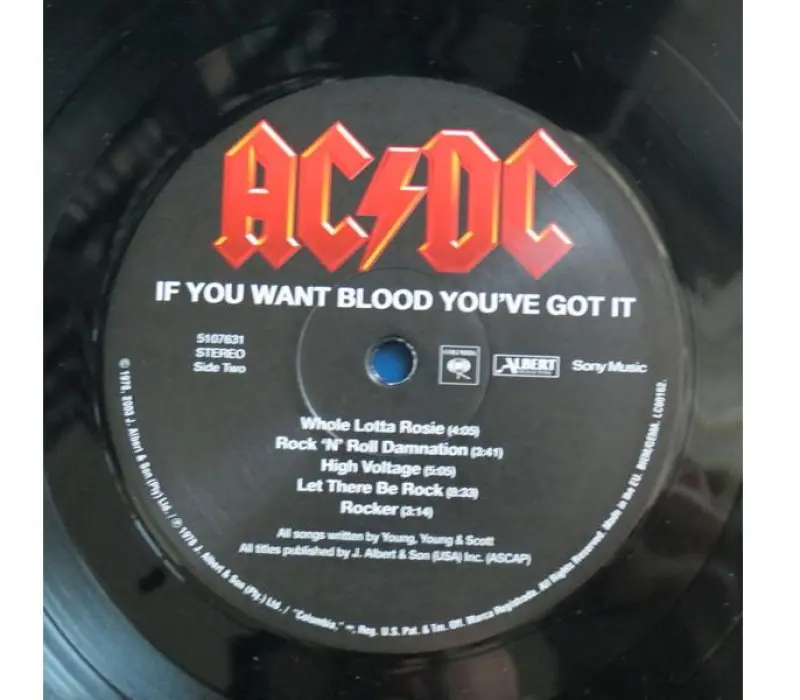 Виниловая пластинка AC/DC – If You Want Blood You've Got It, Kinodrive.kz — фото 4