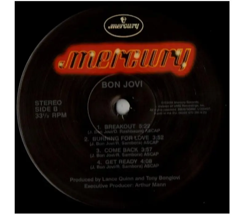 Виниловая пластинка Bon Jovi – Bon Jovi, Kinodrive.kz — фото 4