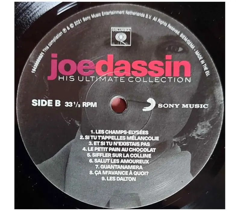 Виниловая пластинка Joe Dassin – His Ultimate Collection, Kinodrive.kz — фото 4