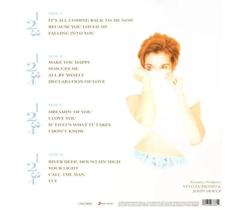 Виниловая пластинка Céline Dion – Falling Into You, Kinodrive.kz — фото 2