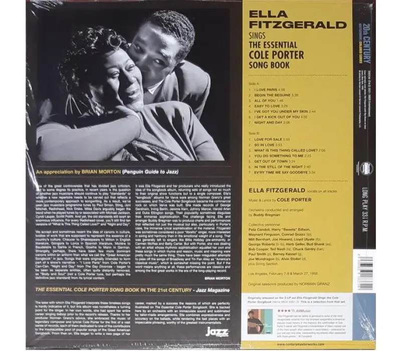 Виниловая пластинка Ella Fitzgerald – Sings The Essential Cole Porter Song Book, Kinodrive.kz — фото 2
