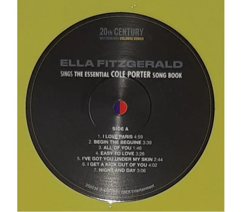 Виниловая пластинка Ella Fitzgerald – Sings The Essential Cole Porter Song Book, Kinodrive.kz — фото 3
