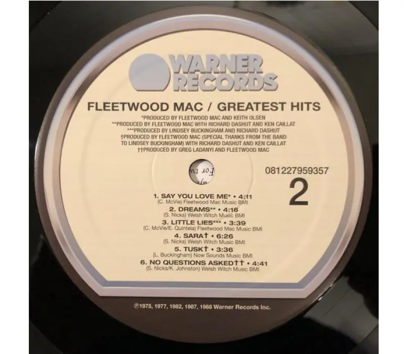 Виниловая пластинка Fleetwood Mac – Greatest Hits, Kinodrive.kz — фото 4