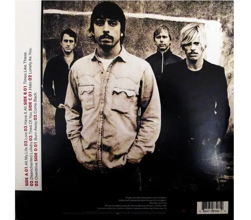 Виниловая пластинка Foo Fighters – One By One, Kinodrive.kz — фото 2