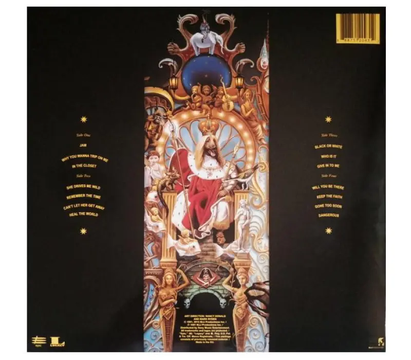 Виниловая пластинка Michael Jackson – Dangerous, Kinodrive.kz — фото 2