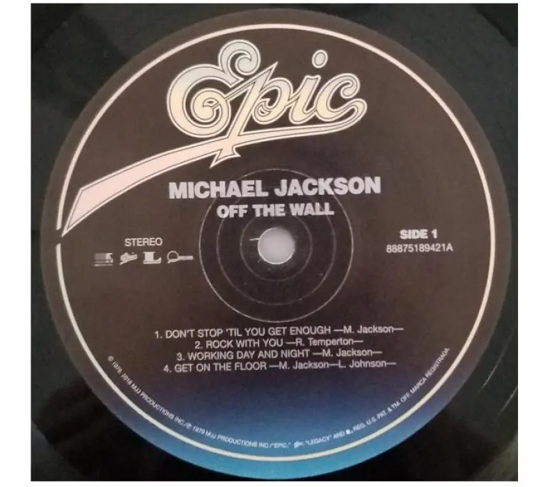 Виниловая пластинка Michael Jackson – Off The Wall, Kinodrive.kz — фото 3