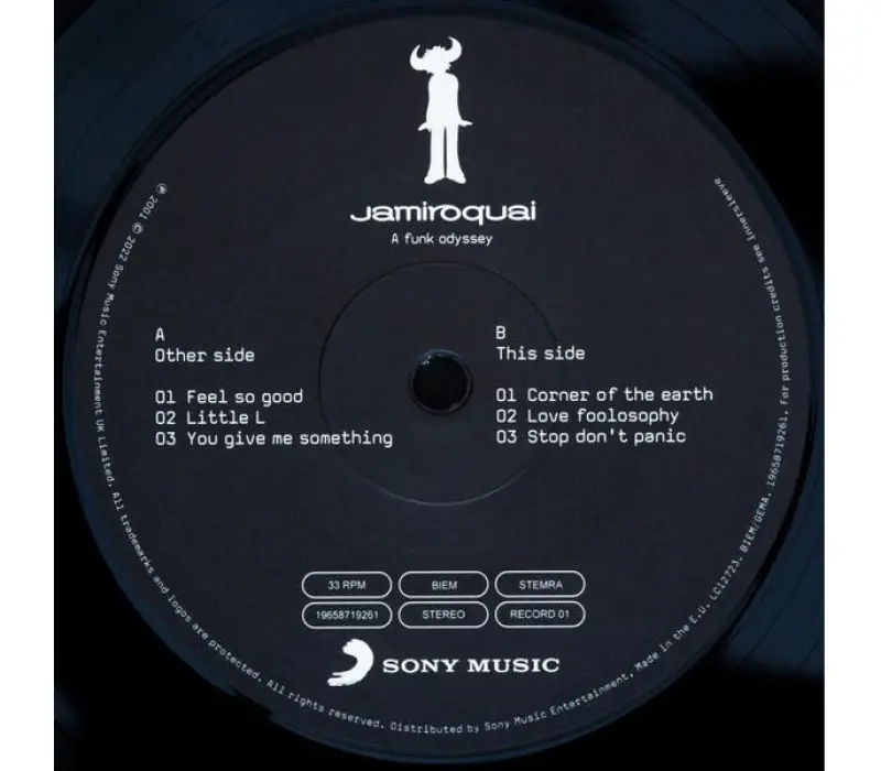 Виниловая пластинка Jamiroquai – A Funk Odyssey, Kinodrive.kz — фото 3