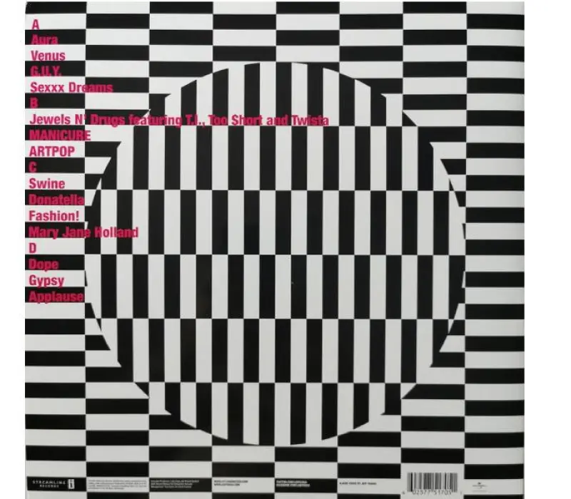 Виниловая пластинка Lady Gaga – Artpop, Kinodrive.kz — фото 2