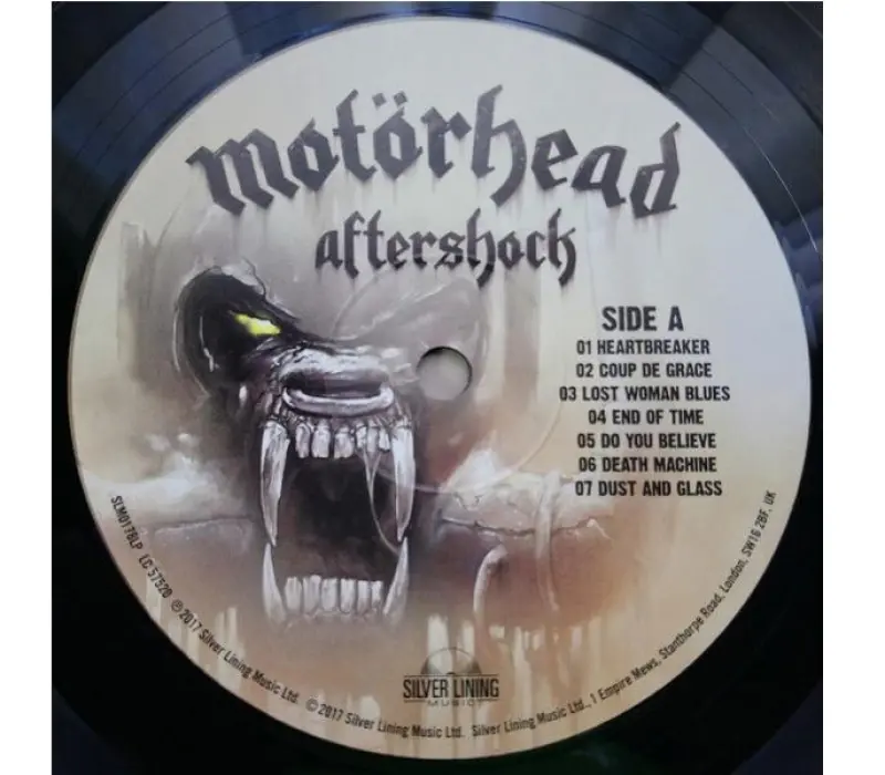 Виниловая пластинка Motörhead – Aftershock, Kinodrive.kz — фото 3