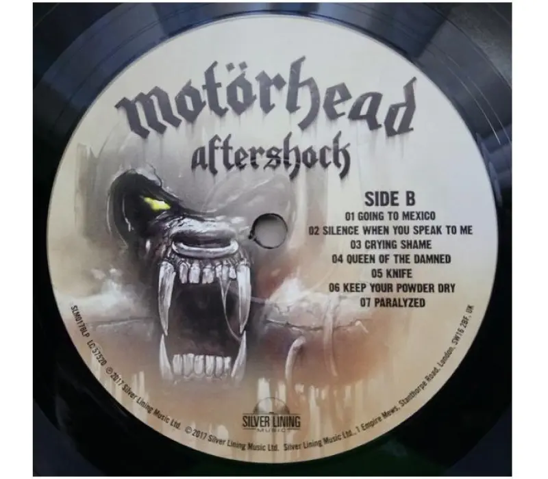 Виниловая пластинка Motörhead – Aftershock, Kinodrive.kz — фото 4
