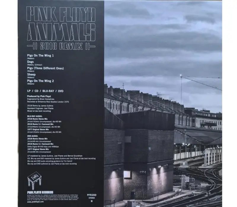 Виниловая пластинка Pink Floyd – Animals (2018 Remix), Kinodrive.kz — фото 2